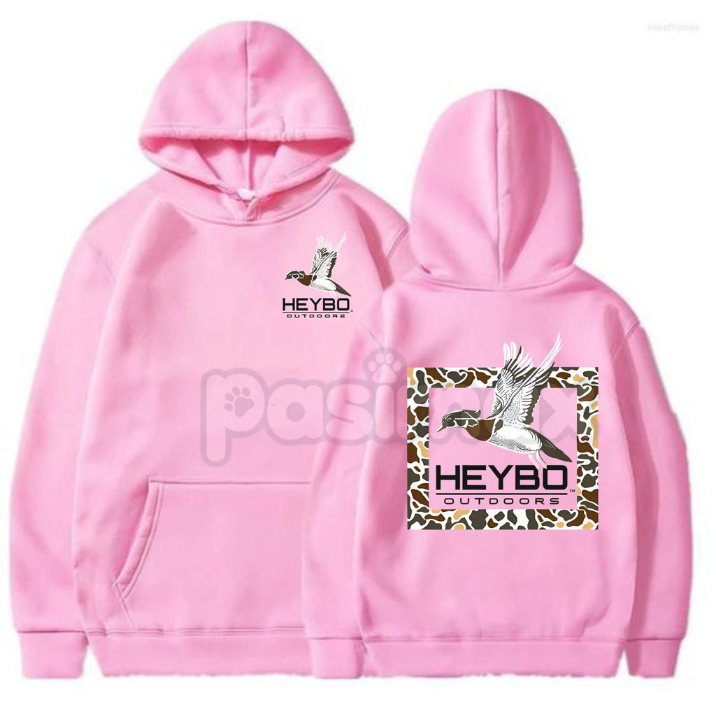 Heybo Outdoors Hoodie – Classic Hunting & Fishing Apparel Pullover, Essential Active Lifestyle Gear, Unisex