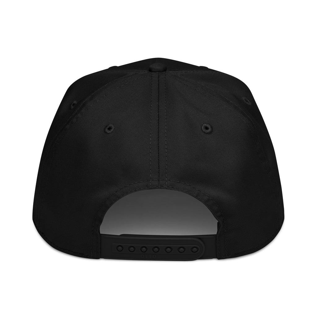 Tata 5 Panel Cap Black Embroidery | Ljiljan