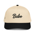 Babo Mid-Profile Baseball Cap Black Embroidery | Ljiljan