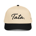 Tata 5 Panel Cap Black Embroidery | Ljiljan