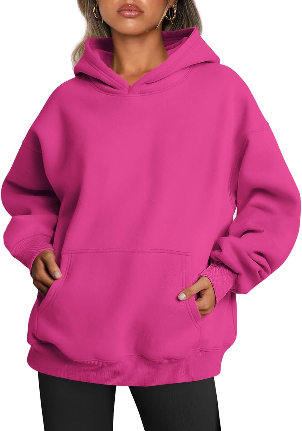 Women's Oversized Hoodie Fleece Pullover Sweatshirt Winter Sweater
