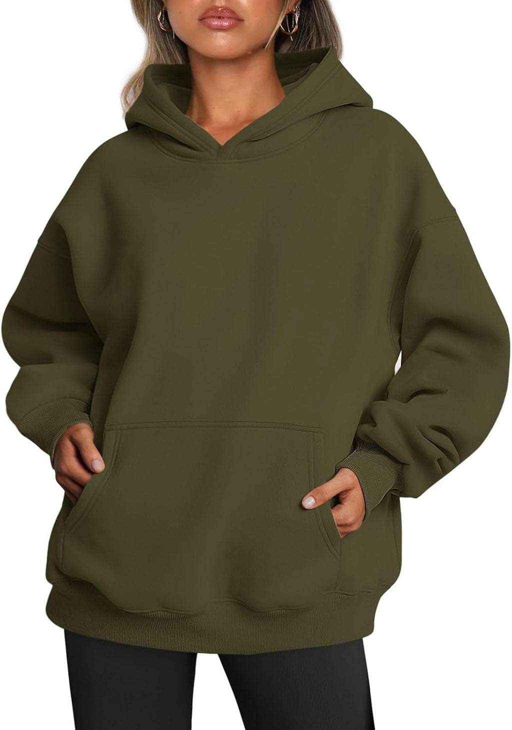 Women's Oversized Hoodie Fleece Pullover Sweatshirt Winter Sweater