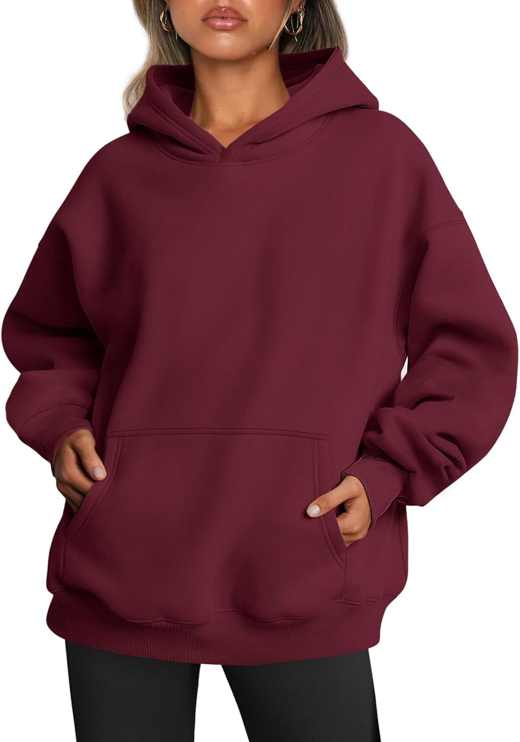 Women's Oversized Hoodie Fleece Pullover Sweatshirt Winter Sweater