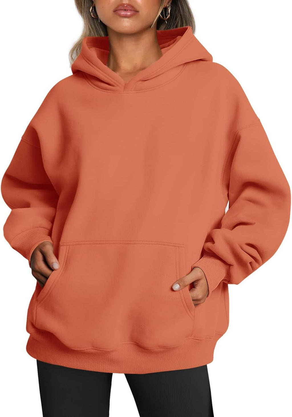 Women's Oversized Hoodie Fleece Pullover Sweatshirt Winter Sweater