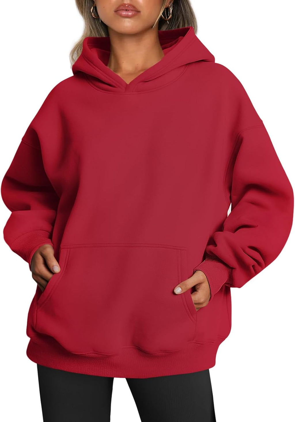 Women's Oversized Hoodie Fleece Pullover Sweatshirt Winter Sweater