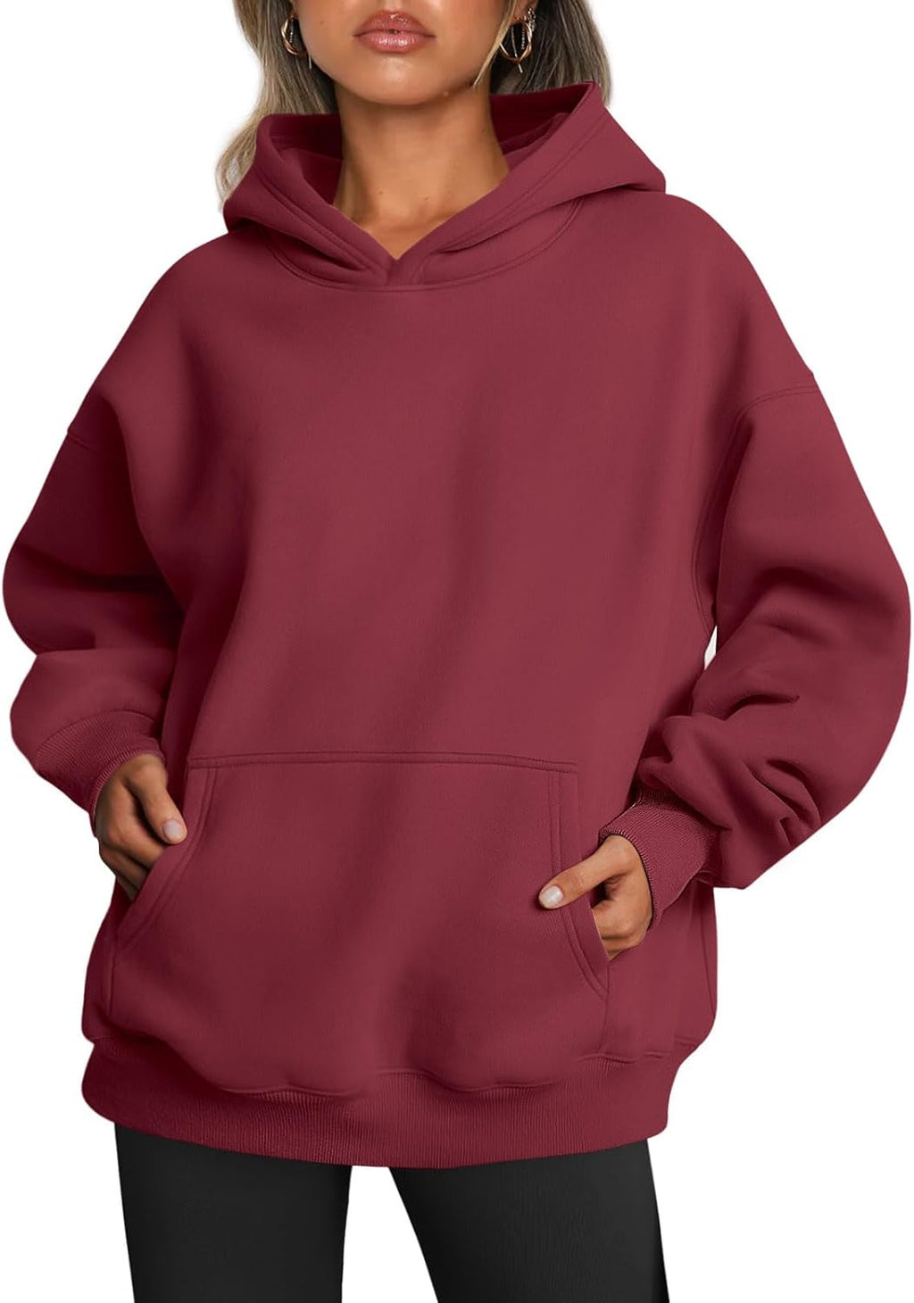 Women's Oversized Hoodie Fleece Pullover Sweatshirt Winter Sweater