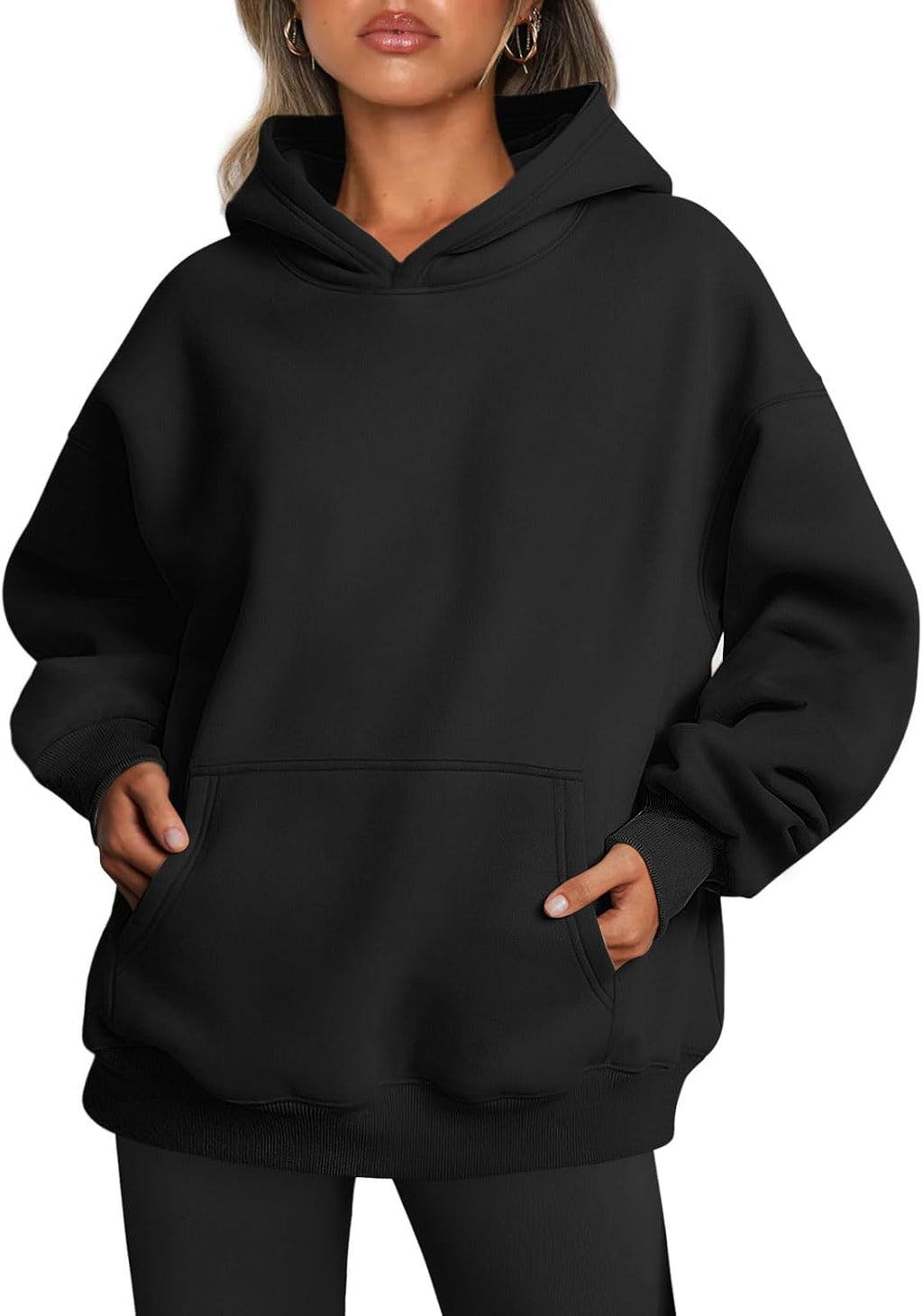 Women's Oversized Hoodie Fleece Pullover Sweatshirt Winter Sweater