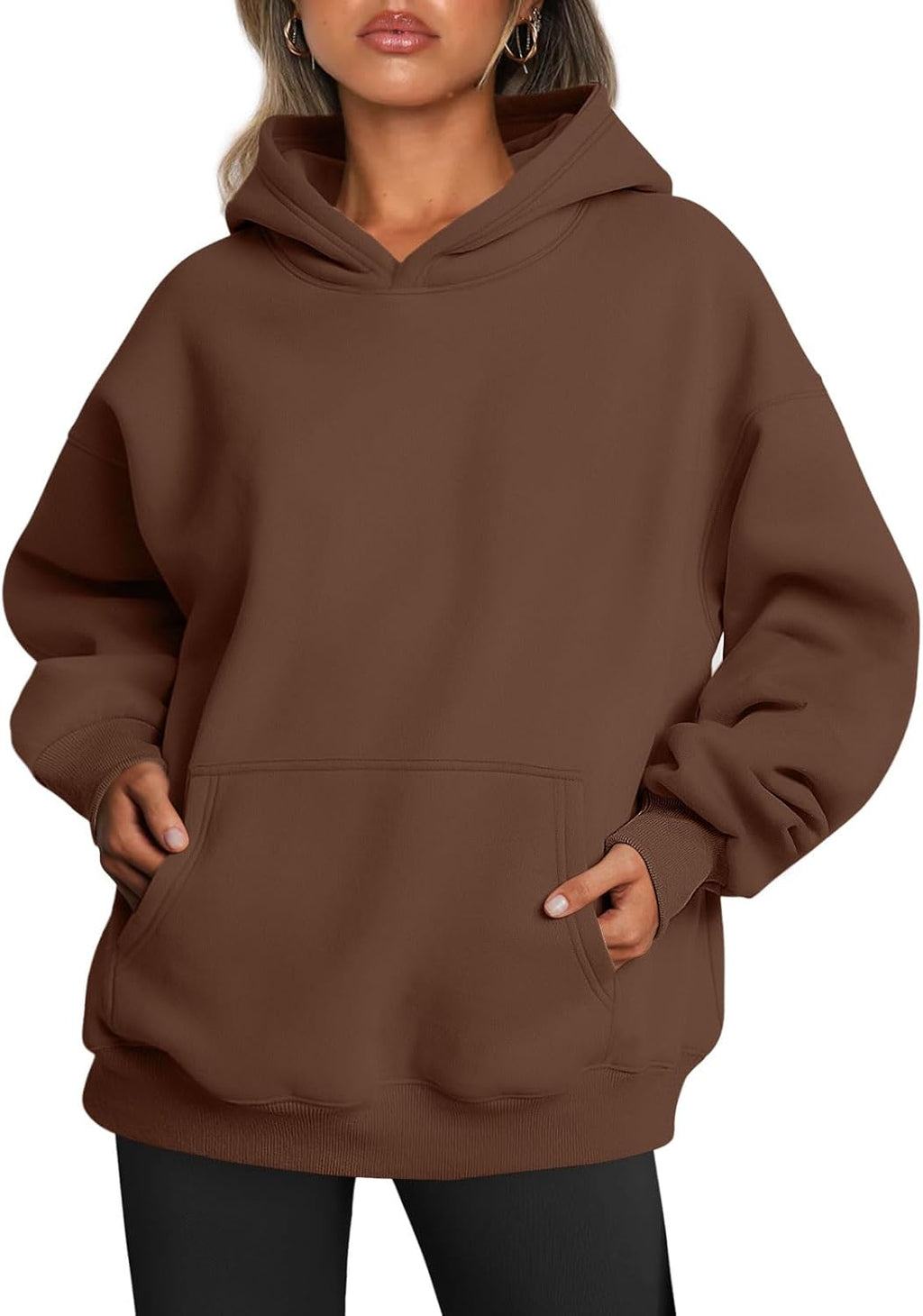 Women's Oversized Hoodie Fleece Pullover Sweatshirt Winter Sweater