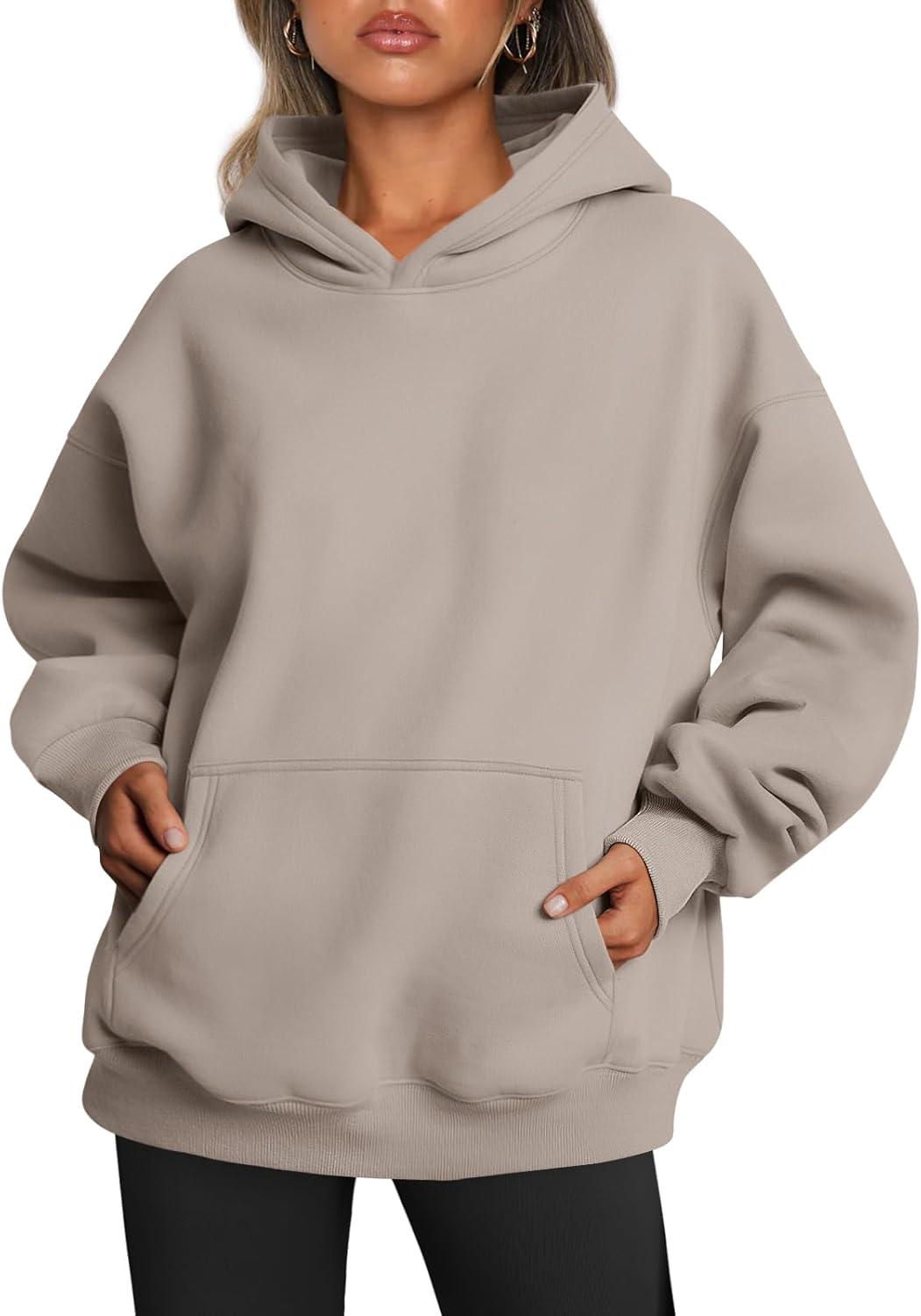 Women's Oversized Hoodie Fleece Pullover Sweatshirt Winter Sweater