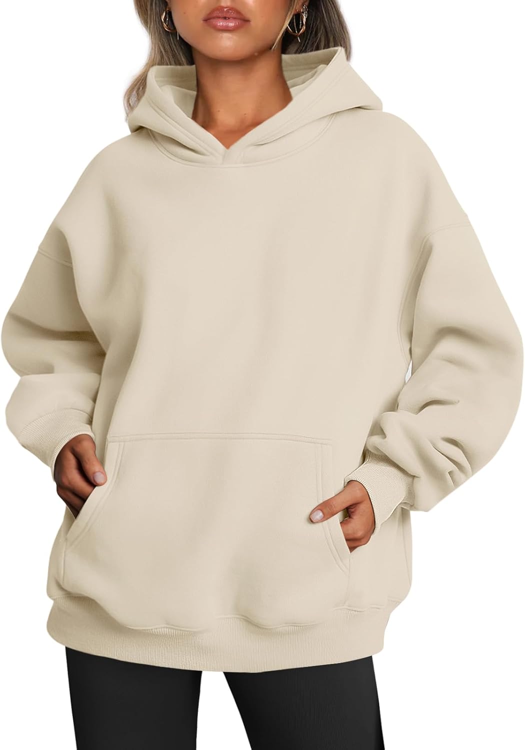 Women's Oversized Hoodie Fleece Pullover Sweatshirt Winter Sweater