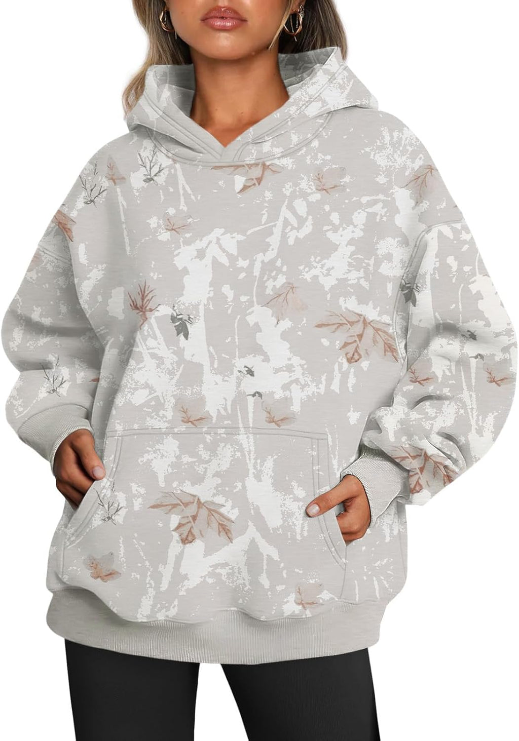Women's Oversized Hoodie Fleece Pullover Sweatshirt Winter Sweater