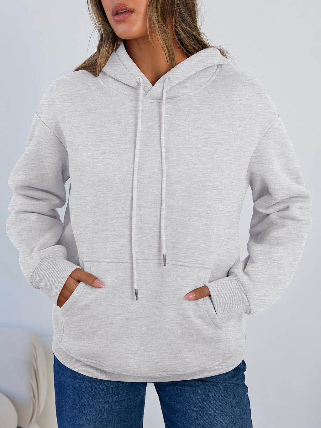 Women's Winter Fleece Sherpa Lined Hoodie - Warm Pullover Sweatshirt
