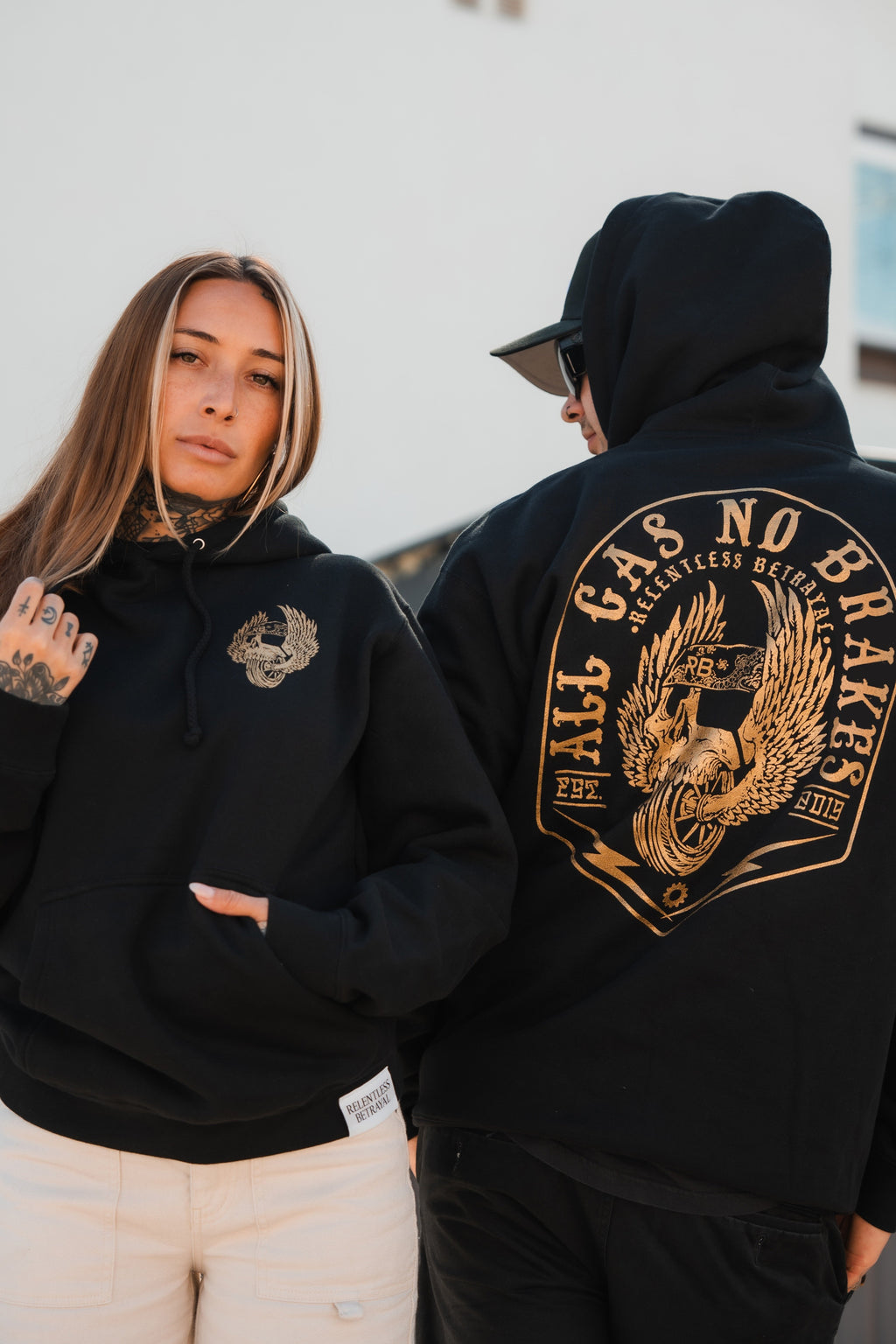 All Gas No Brakes Premium Hoodie