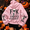 Fuck Around And Find Out Graphic Hoodie – FAFO Patriotic Gun Rights Pullover, Bold Outlaw Streetwear Sweatshirt, Unisex Heavy Blend