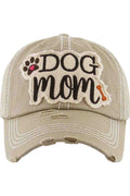 DOG MOM VINTAGE BASEBALL CAP