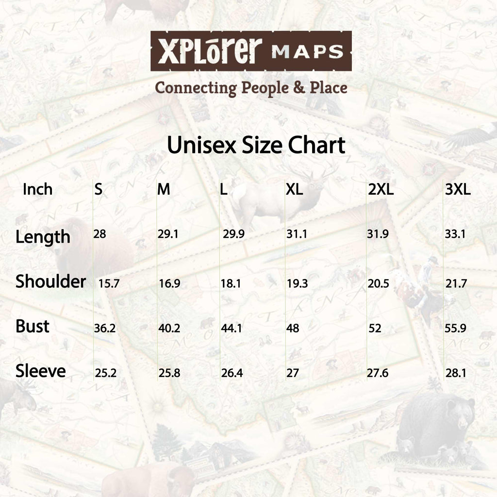Montana Map UltraLight Sunshirt Hoodie – UPF 50+