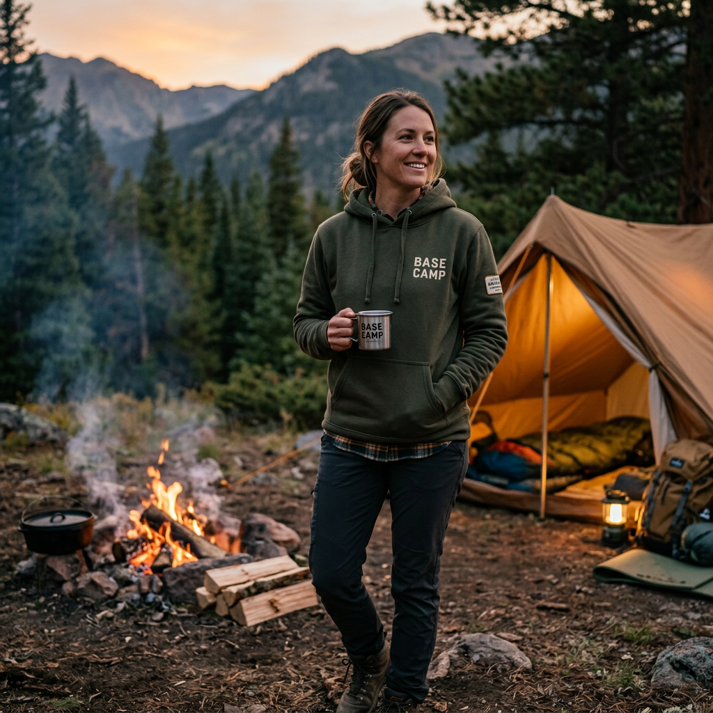 Base Camp Camping Hoodie