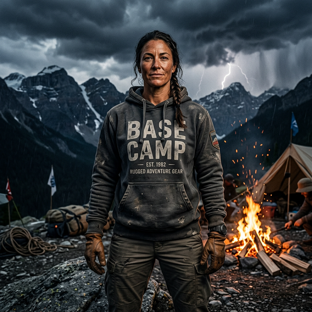 Base Camp Camping Hoodie
