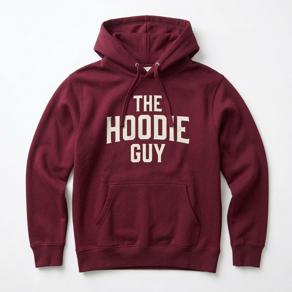 Classic Pullover Hoodie - Burgundy