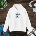DipaliZ Eat Sleep Fish Heavy Blend Hoodie Lake Theme
