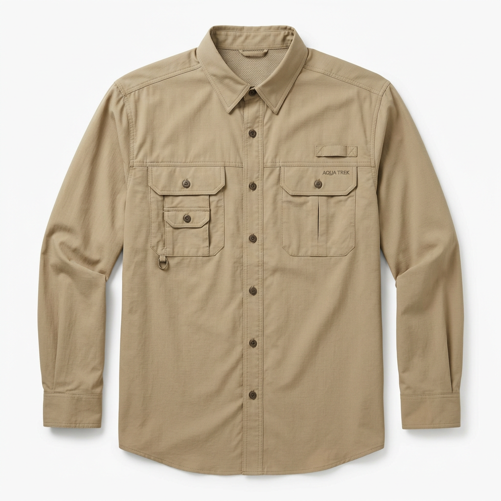 Gulf Coast Button-Up Fishing Shirt