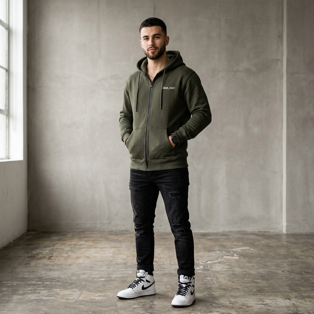 Zip-Up Hoodie